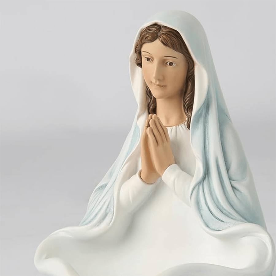 Virgin Mary Rosary Holder