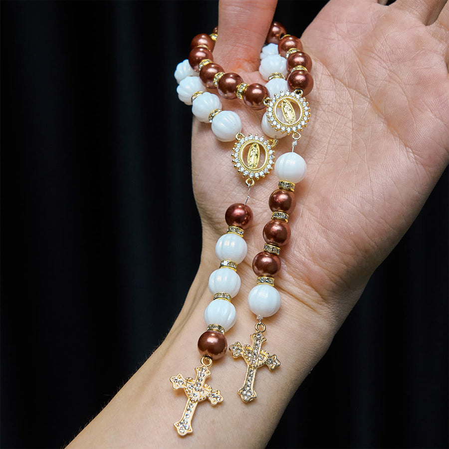 Marian Accent Pocket Rosary: Heavenly Guidance & Spiritual Connection