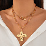 Double Layer Golden Cross