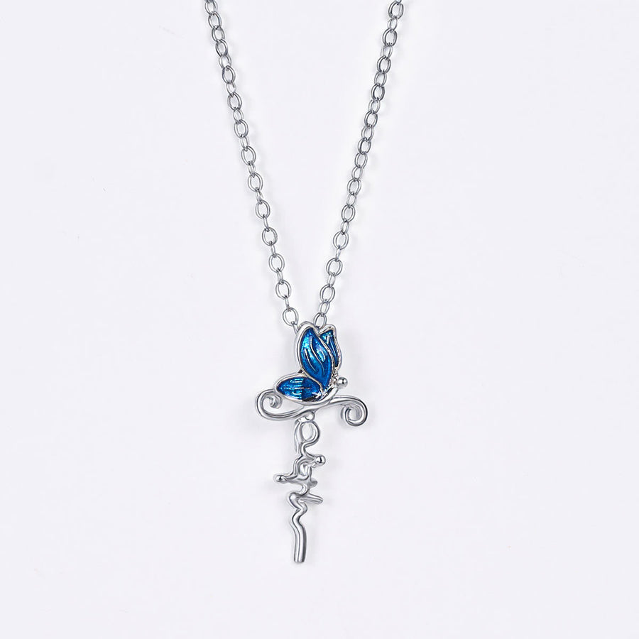 Butterfly Cross Jewelry Set: Devotion & Artful Symbolism