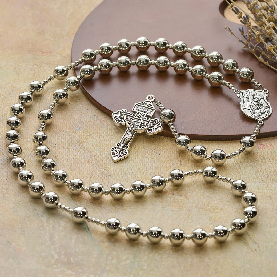 Archangel Guardian Battle Rosary: Protect-Focused Faith Beads