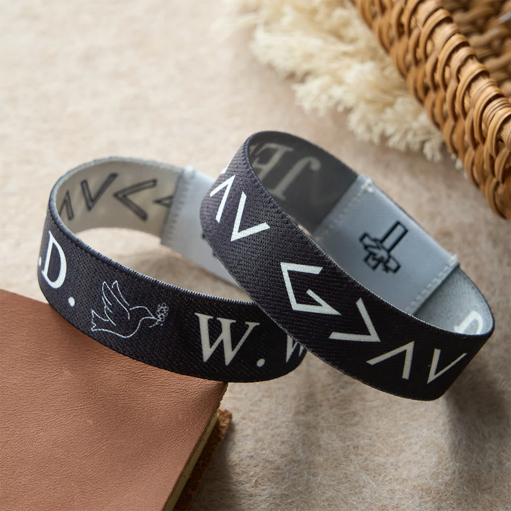 2-Style NFC Faith Wristband: A Symbol of Divine Guidance in Every Touch