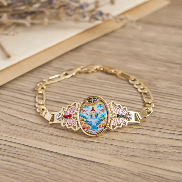 Jesus Christ & Butterfly Bracelet: Elevating Daily Devotion With Sacred Symbolism