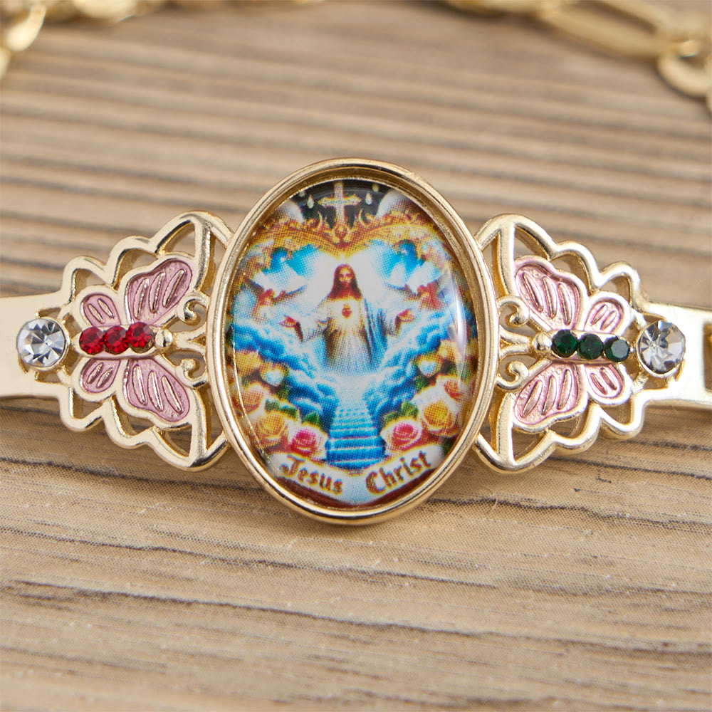 Jesus Christ & Butterfly Bracelet: Elevating Daily Devotion With Sacred Symbolism