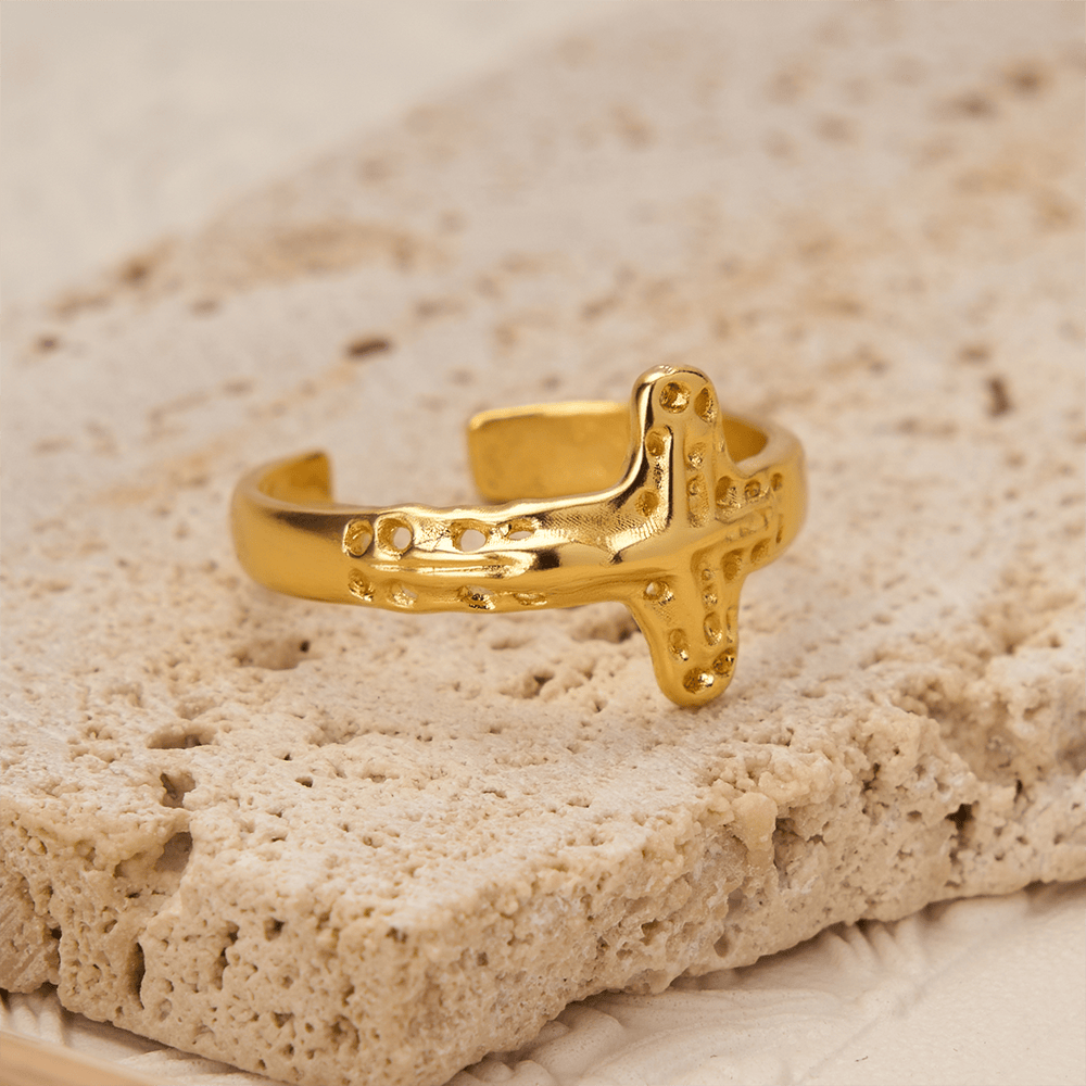 Crucifix Devotional Ring: Emblem of Redemption & Unwavering Faith