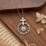 Silver Glossy Cross