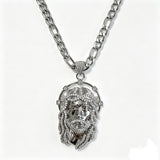 Silver & Figaro Chain