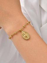 Miraculous Medal&Crucifix-Golden
