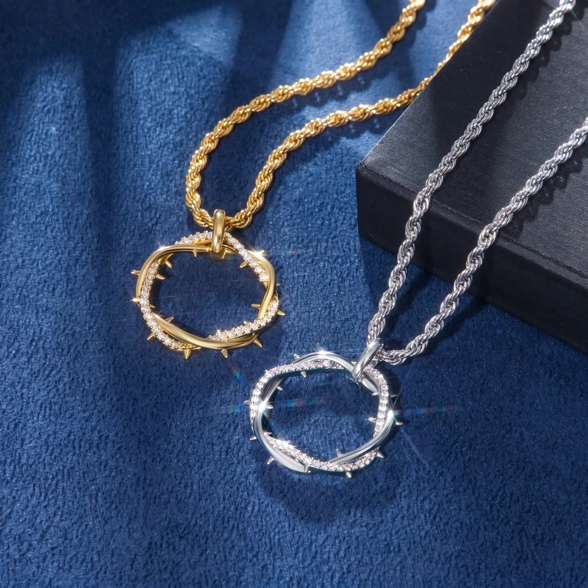 Crown of Thorns Zircon Necklace: A Symbol of Christ’s Redemptive Sacrifice