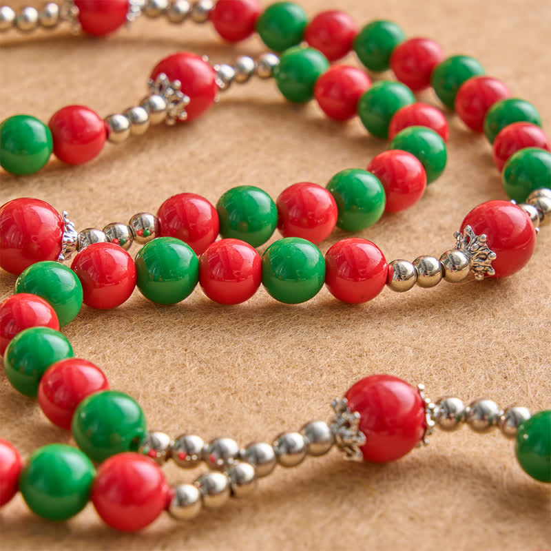 Heavenly Guard Beaded Rosary With Crucifix: Badge of Steady Guidance