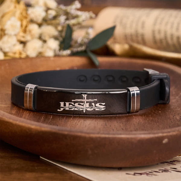 Adjustable Faith Jesus Cross Bracelet: Token of Abiding Divine Peace