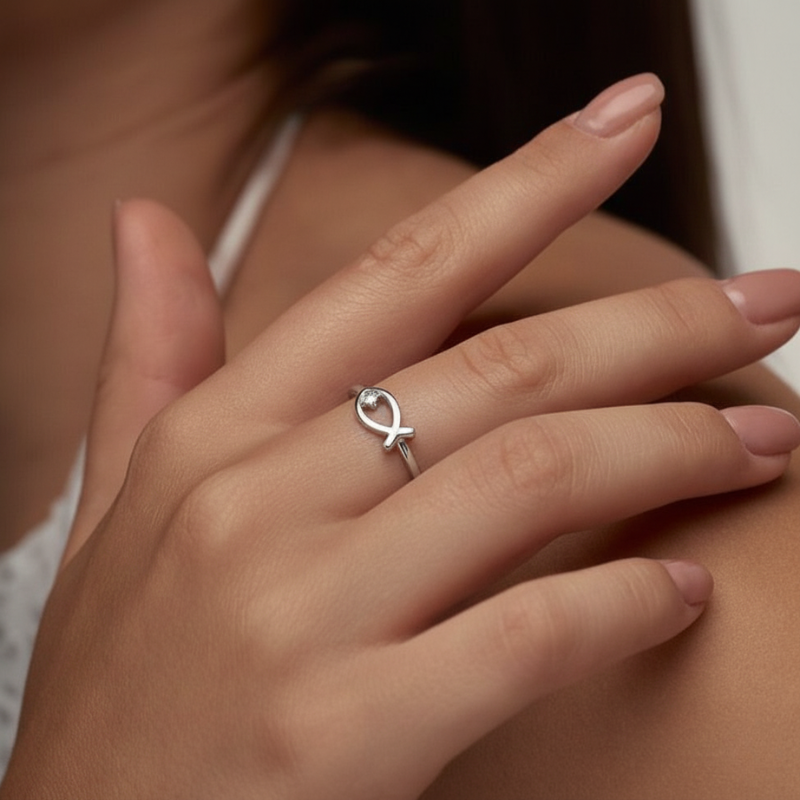 Jesus Fish Ring