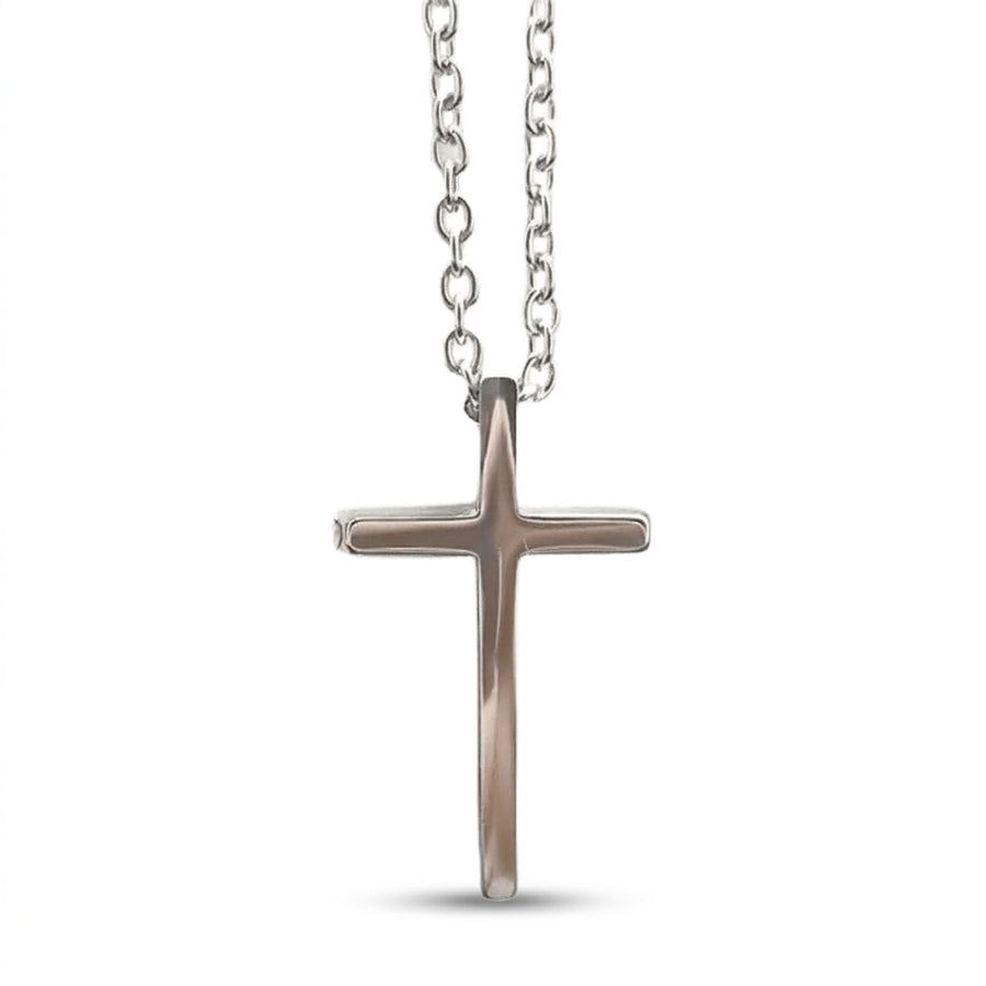 Titanium-Plated Stainless Steel Crucifix