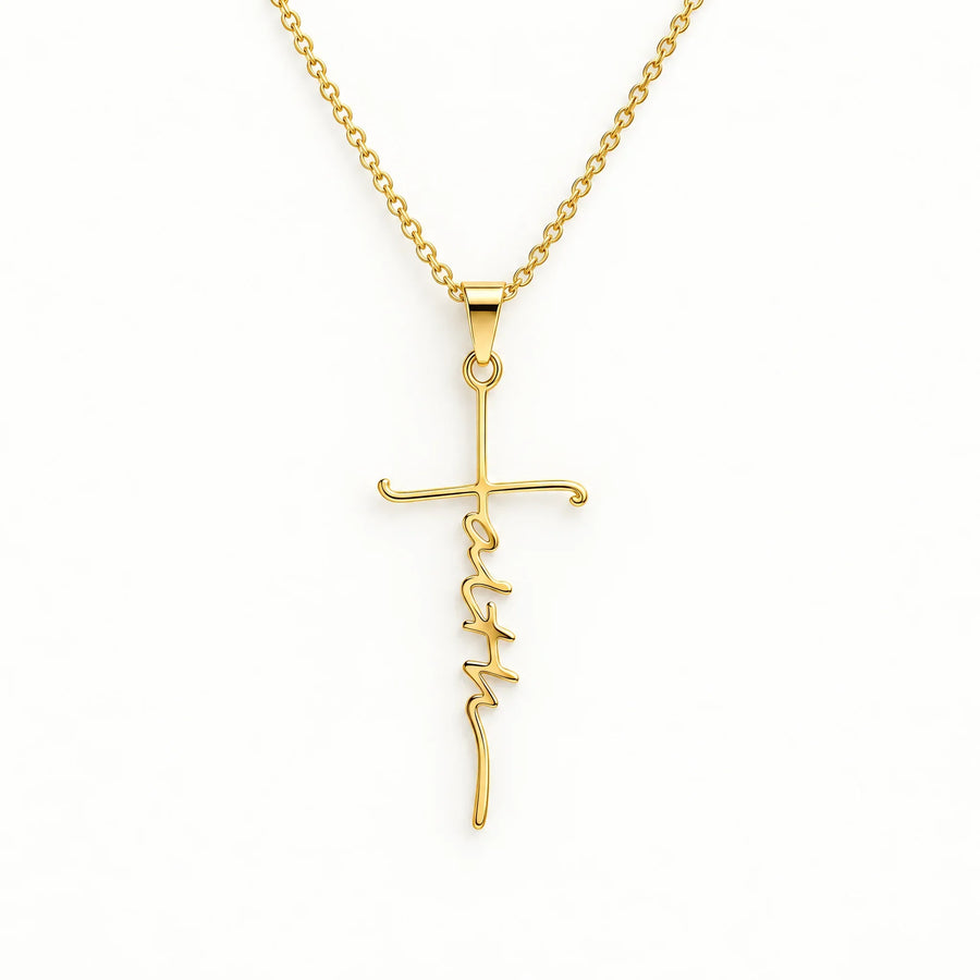Faith Cross Necklace