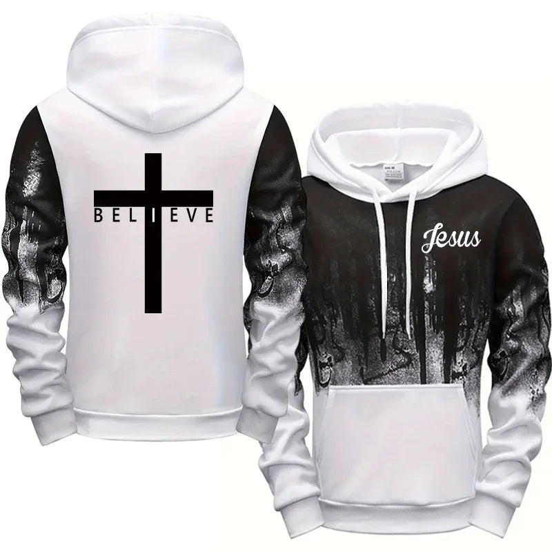 Believe Cross Hoodie