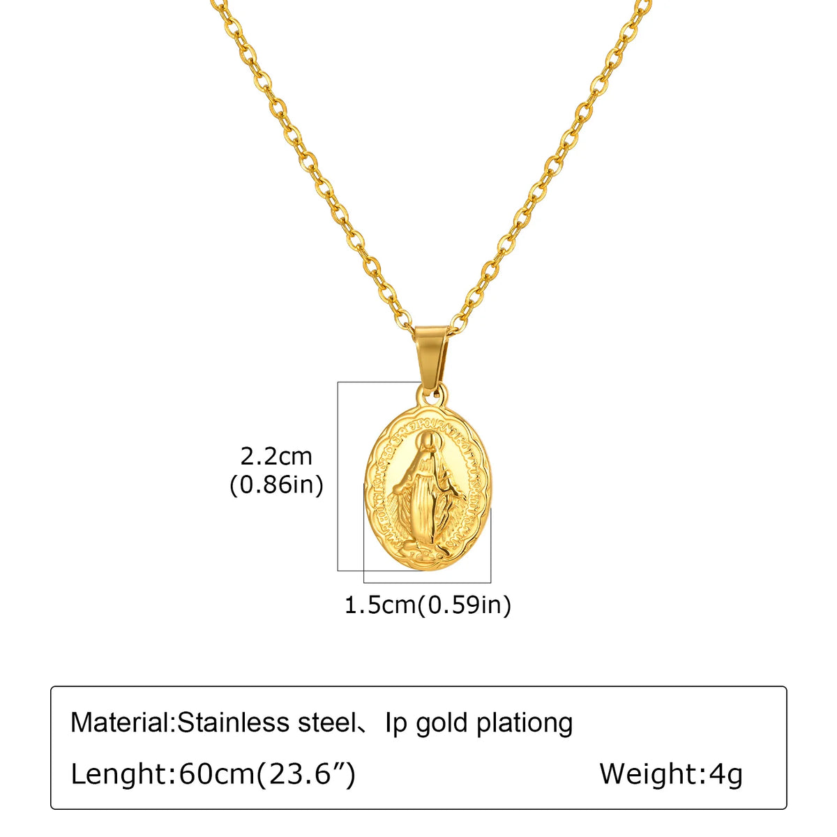 Catholic Charm Necklace