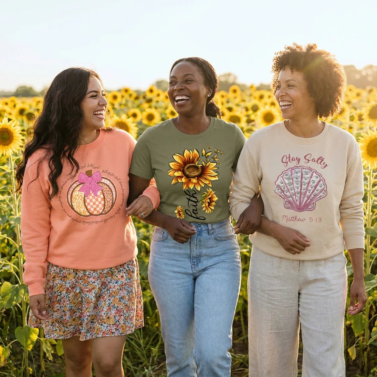 Faith Sunflower Tee