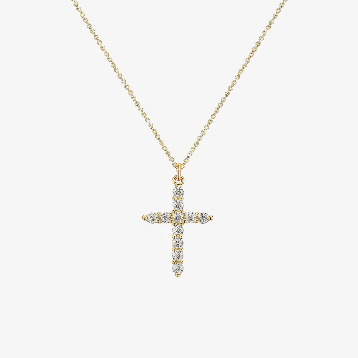 Crystal Cross Necklace