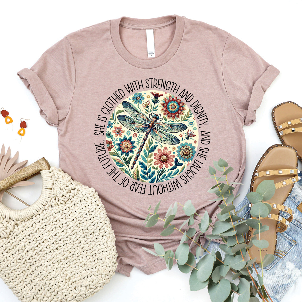 She Is Clothed With Strength Tee